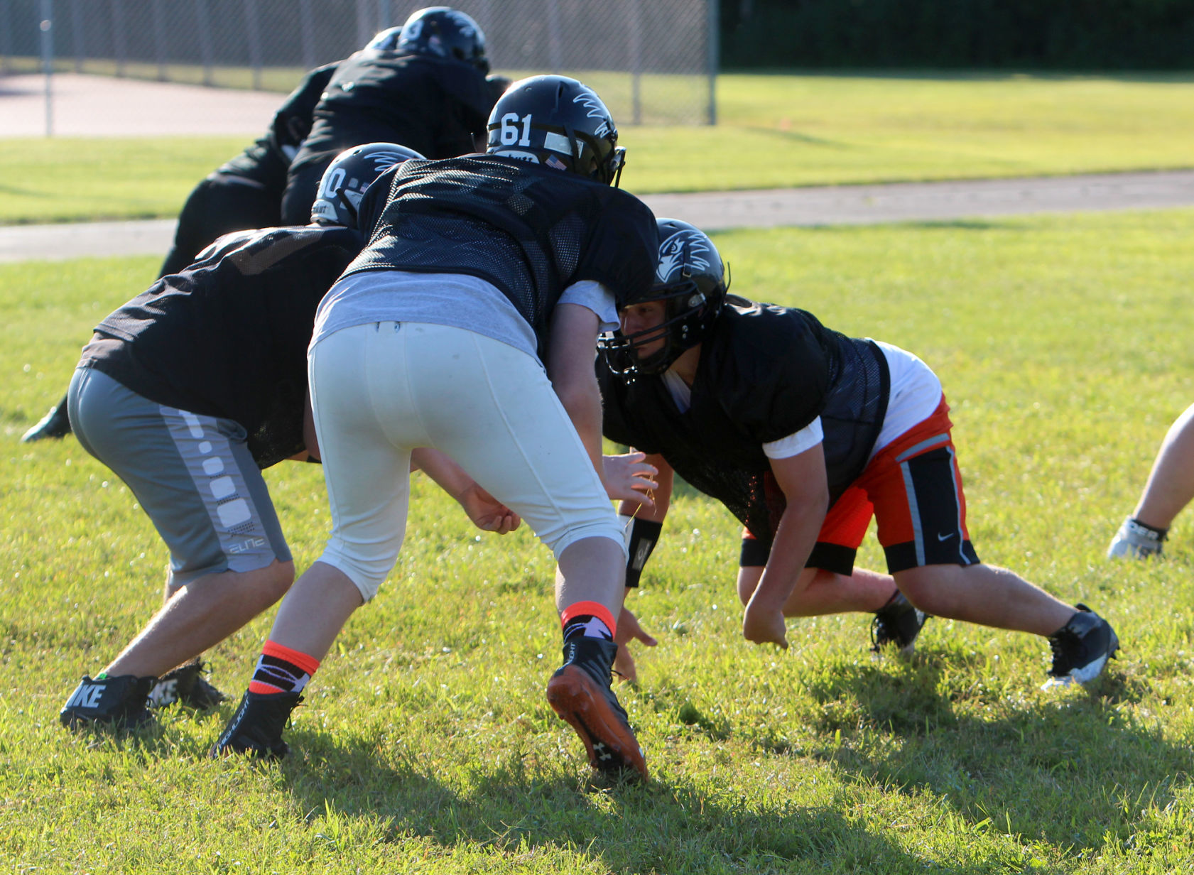 Bloomer football practice 8-8-19